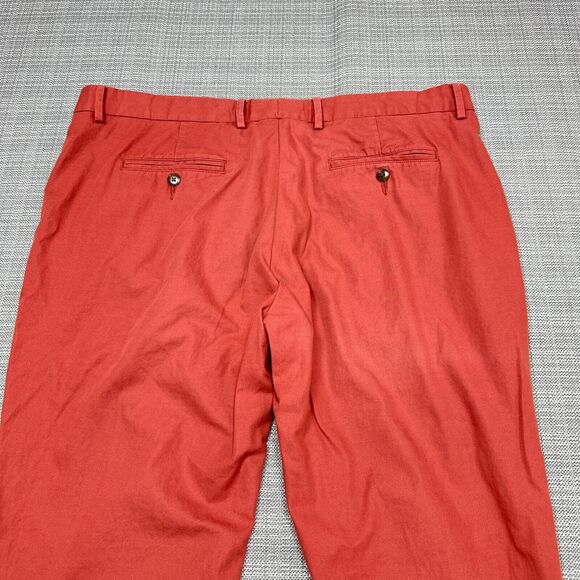 Psycho Bunny Golf Pants 38‎ x 34* Coral Orange Casual Fun Outdoor 38x29* - Picture 10 of 13